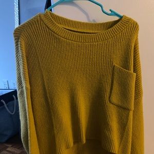 Mustard yellow sweater